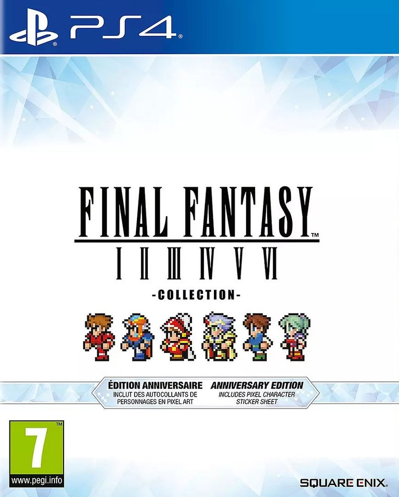 Игра Final Fantasy I VI 1 6 Pixel Collection Anniversary Ed Русская (PlayStation 4, PlayStation 5, Русские #1