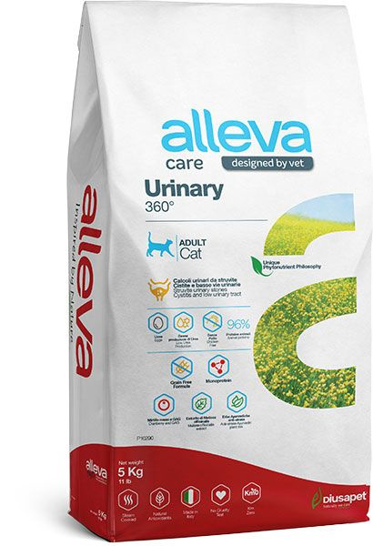 Alleva Care Urinary 360 Сухой корм для кошек при мочекаменной болезни, 5 кг  #1