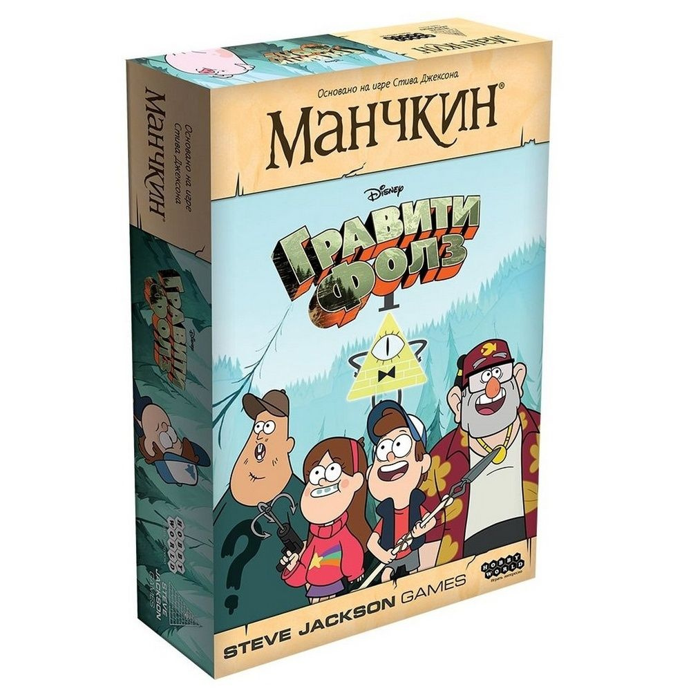 Настольная игра Мир Хобби "Манчкин", Гравити Фолз, в коробке  #1