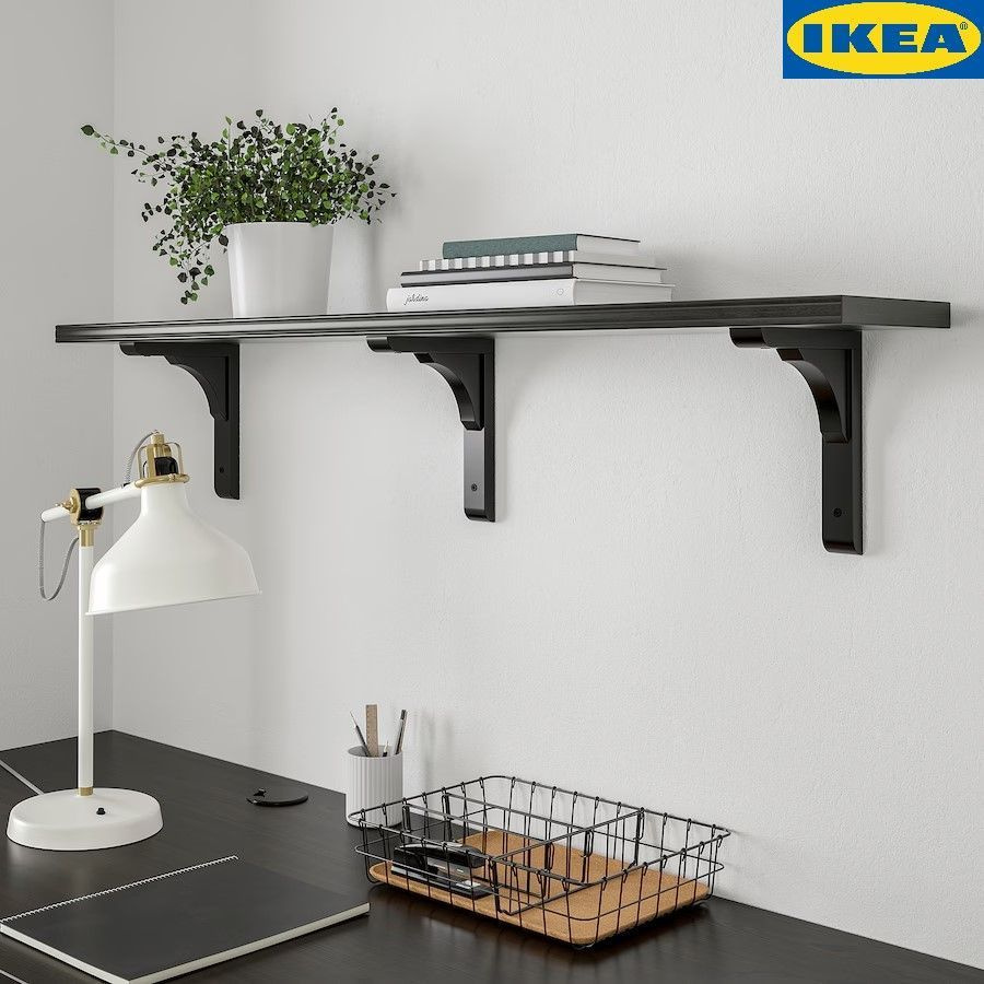 Полка настенная BERGSHULT IKEA/RAMSHULT ИКЕА, 120х20 см #1