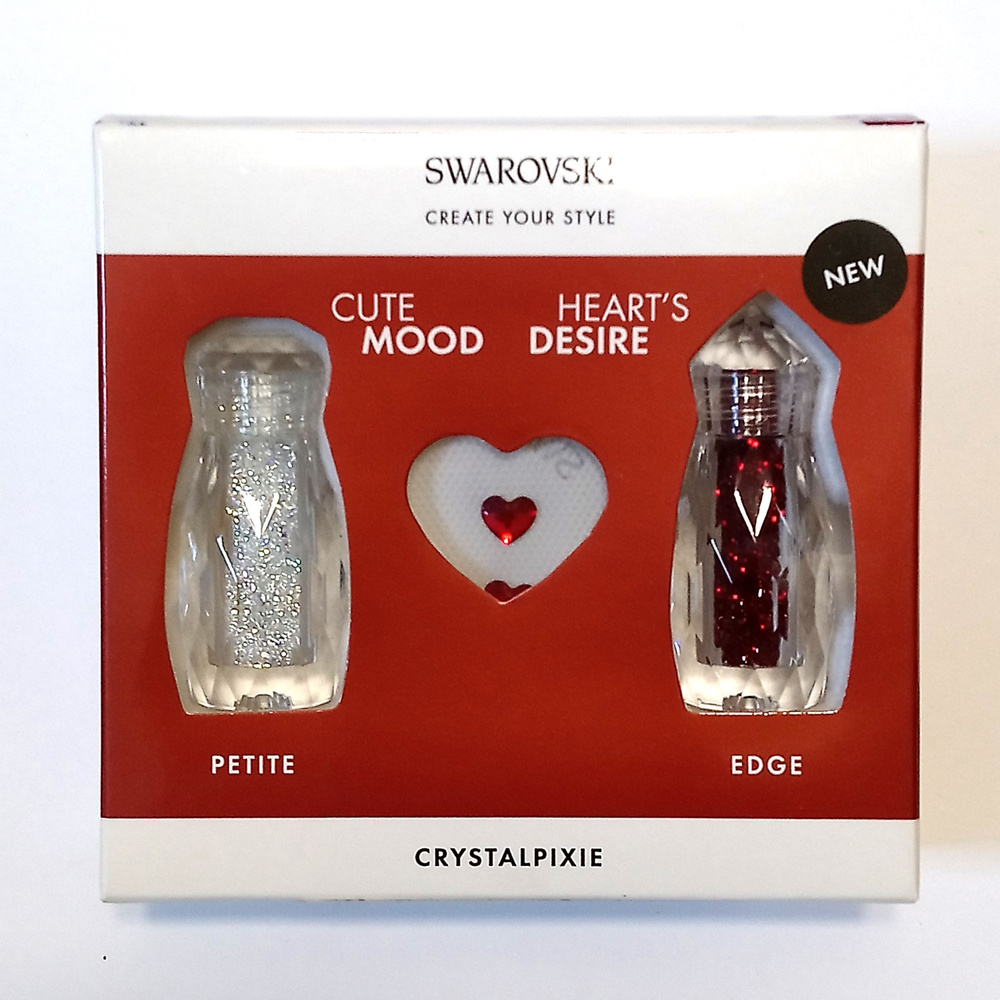 Хрустальная крошка Swarovski для маникюра Crystal Pixi Petite Hearts 6 г  #1