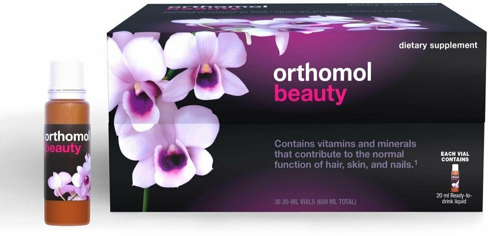 Ортомол Бьюти (Германия) ORTHOMOL BEAUTY Питьевые бутылочки курс 30 дней  #1