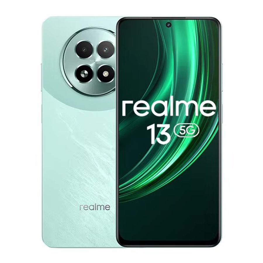 realme Смартфон 13 5G Ростест (EAC) 12/256 ГБ, зеленый #1