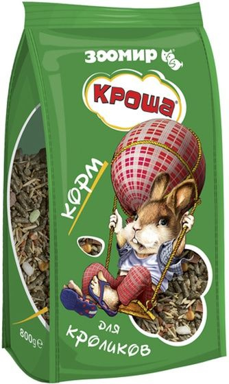 Корм сухой для кроликов Кроша Зоомир 800г #1