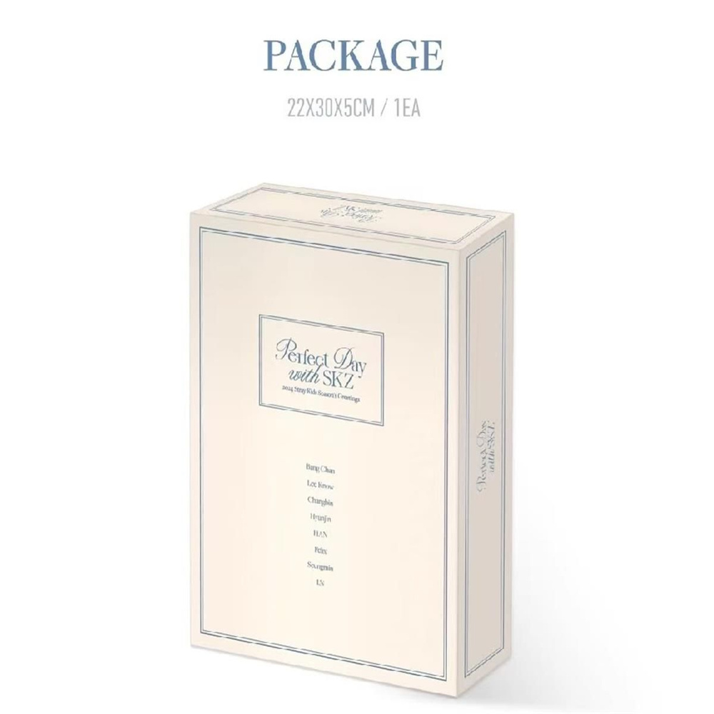 Фотобук Stray Kids 2024 SEASON'S GREETINGS Perfect Day with SKZ купить на OZON по низкой цене