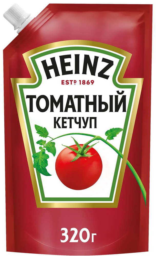 Кетчуп Heinz Томатный 320г #1