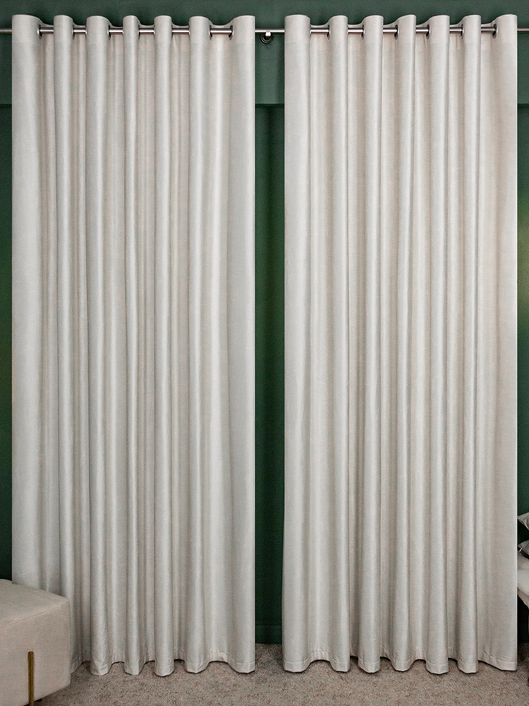 Комплект штор бархат на люверсах 2 полотна 150х295 см, Evrika Home #1