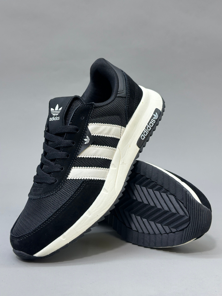 Кроссовки Мужской adidas Замша, Текстиль, размер 41 Демисезон Шнурки ...