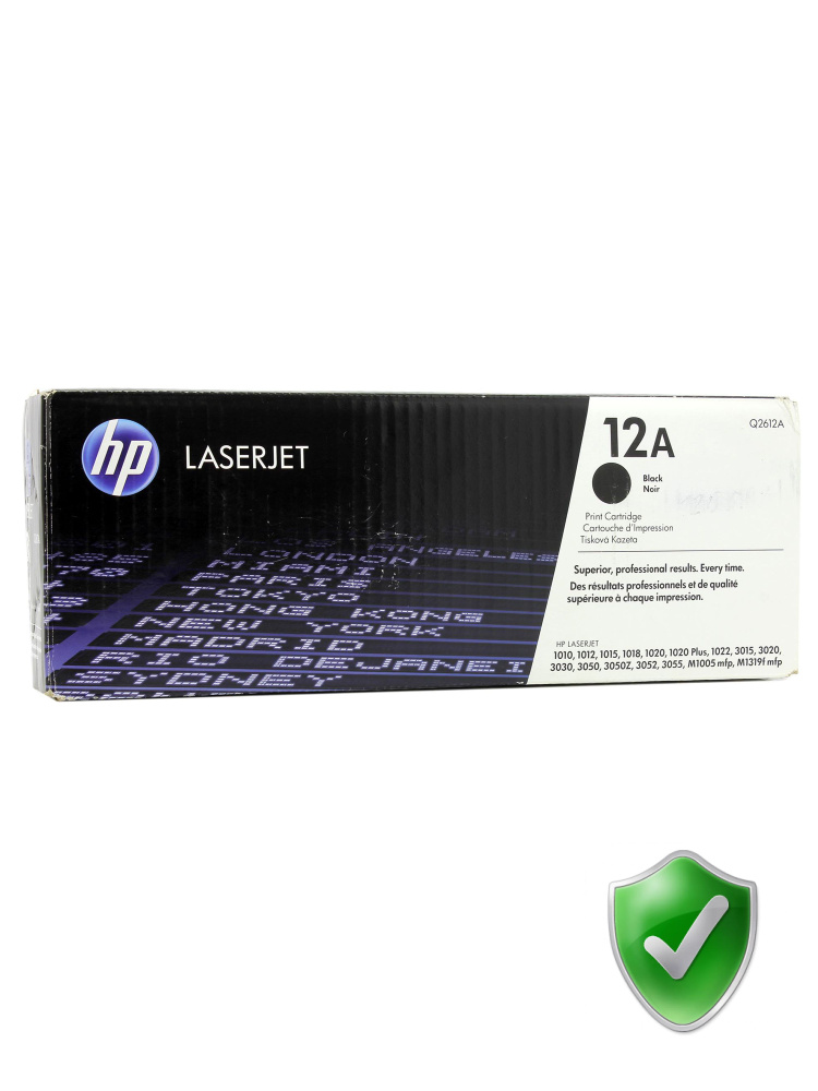Картридж HP Q2612A черный Оригинал 2000 стр black #1