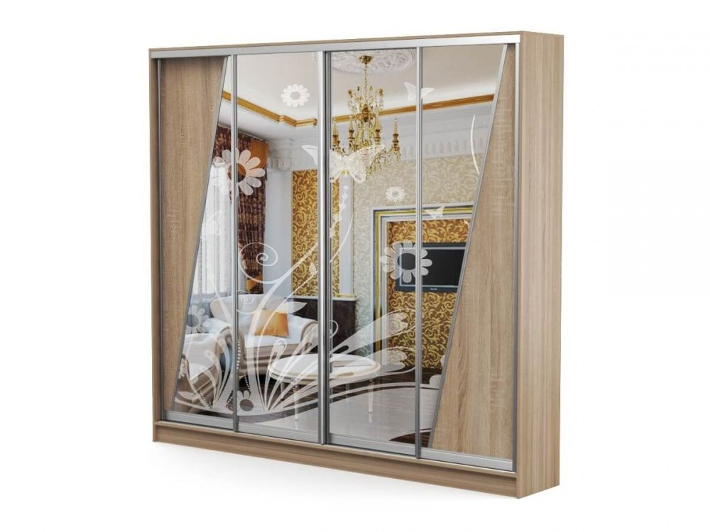 BestMebel Шкаф-купе, 290х55х220 см #1