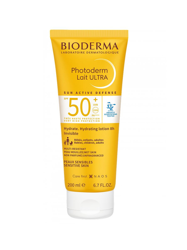 Биодерма Солнцезащитное молочко Фотодерм Ультра SPF 50+ купить на OZON ...