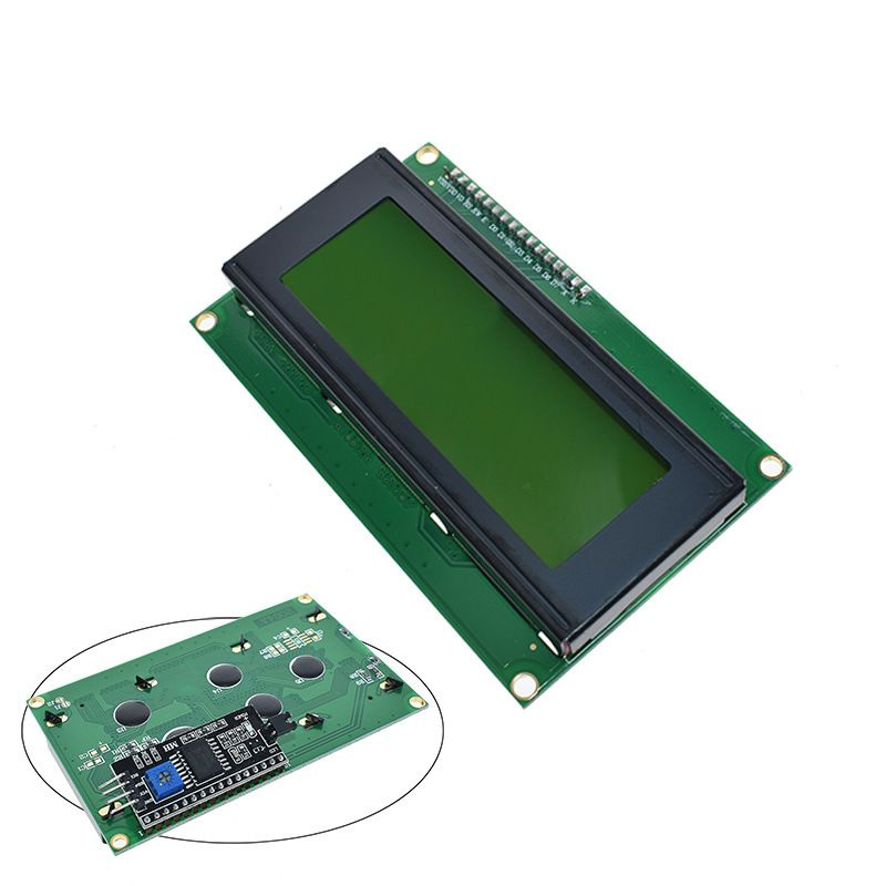 LCD модуль 20x4 I2C 2004A, сине-зеленый экран, 5V, J204A купить на OZON ...