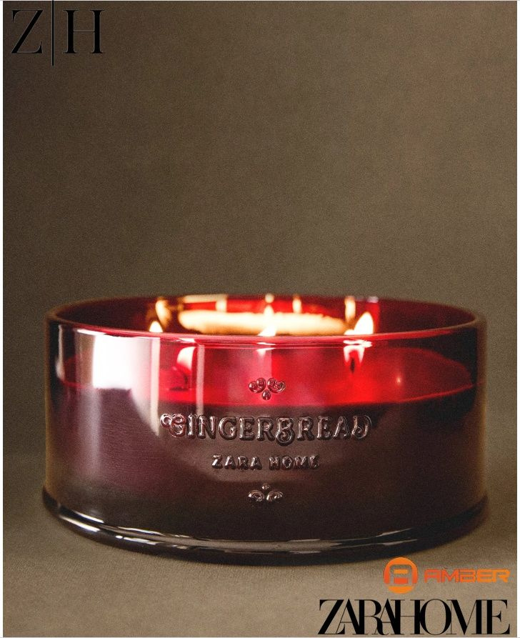 ZARA HOME Свеча ароматическая "GINGERBREAD 900 Г", 8.5 см х 19.5 см, 1 шт #1