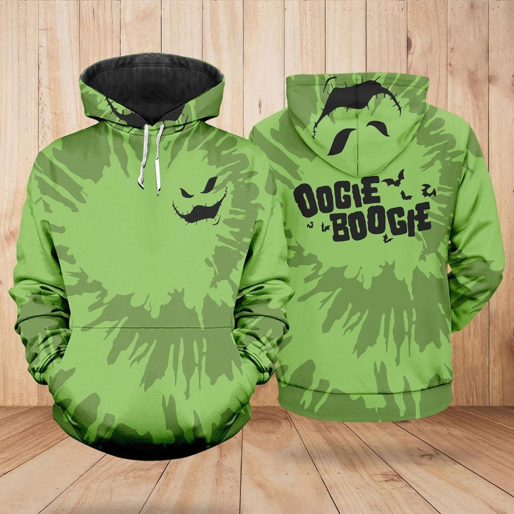 Футболка Футболка Oogie Boogie Hoodie 3D Shirt, Halloween #1