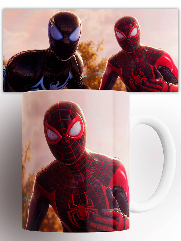 Кружка игра MARVEL Spider-Man Марвел Человек-паук 2 330 мл #1