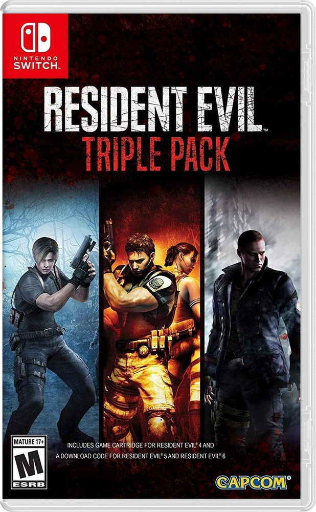 Игра Resident Evil Triple Pack (Nintendo Switch, Английская версия) #1