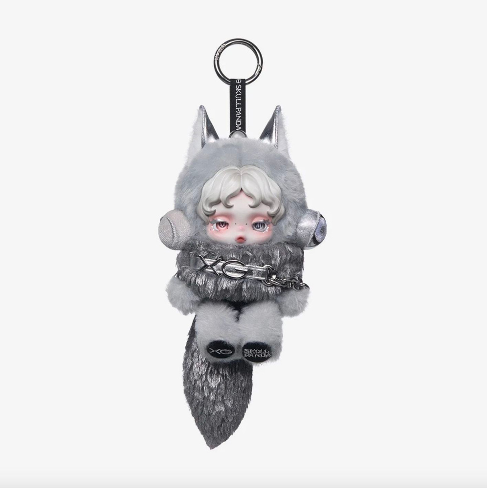 その他 POPMART SKULLPANDA POP MART - SKULL PANDA x XG Vinyl Plush Pendant Japan Exclusive