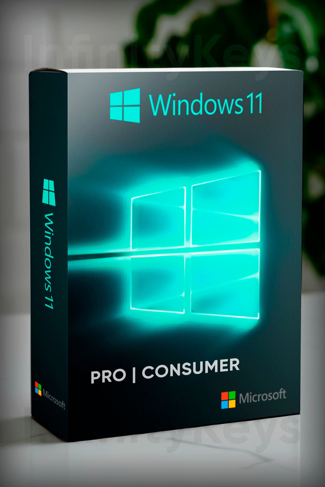 Windows 11 Pro Consumer - ключ активации - бессрочная лицензия на 1 ПК ...