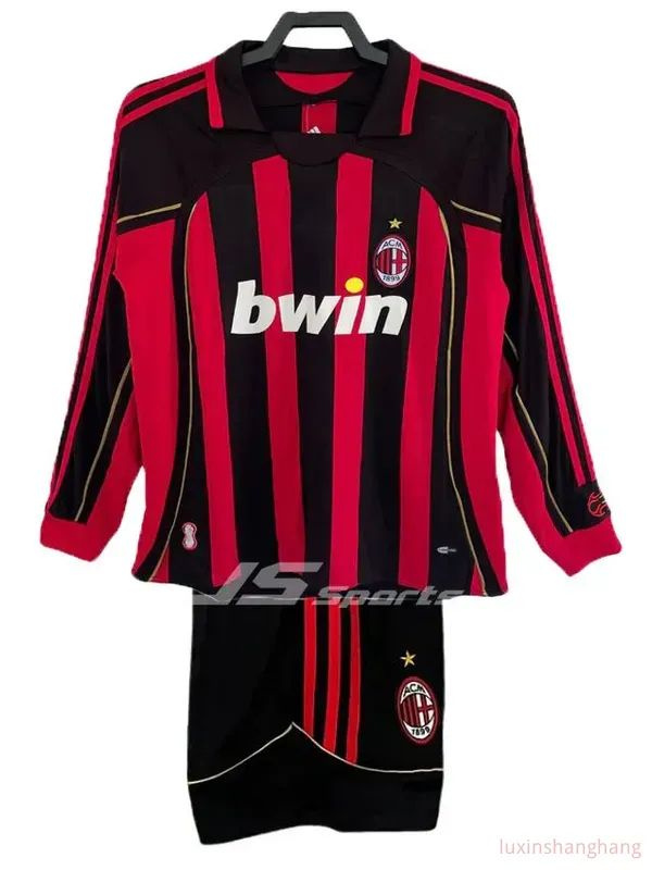 Форма футбольная 2006/07 AC Milan A-Длинный Рукав #1