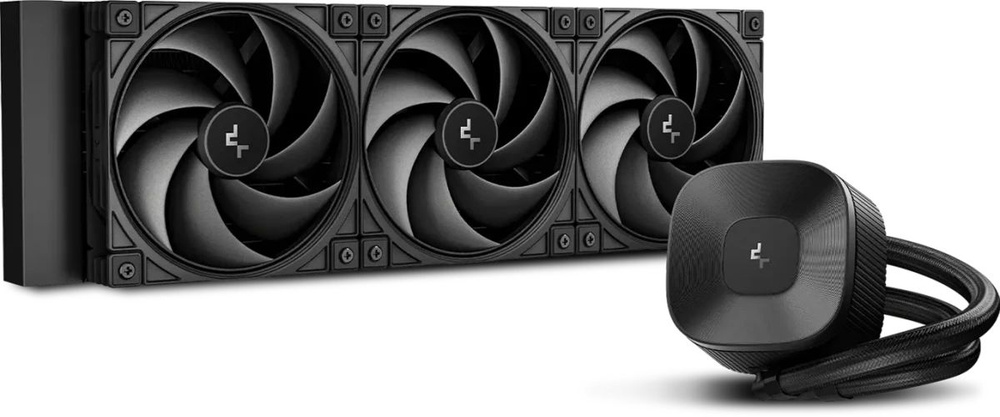 Система жидкостного охлаждения DeepCool LE360 V2 ZERO DARK купить