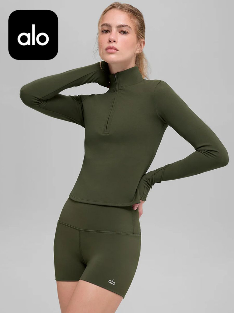 Лонгслив Alo Yoga ALO Softsculpt Precision 1/4 Zip Long Sleeve #1