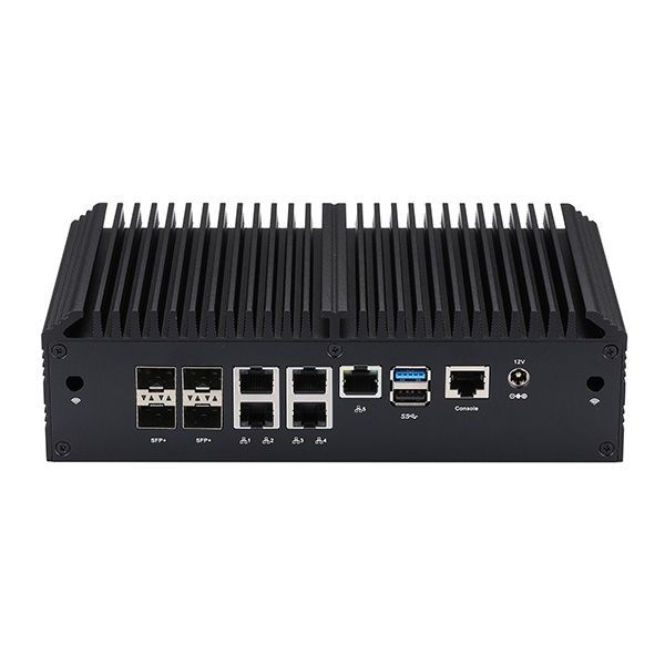 Qotom Мини-ПК (Intel Atom C3558, RAM 16 ГБ, SSD 256 ГБ, Intel Graphics ...