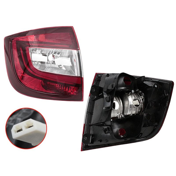 Фонарь задний Skoda Rapid 17-20 (Слева/ LED)