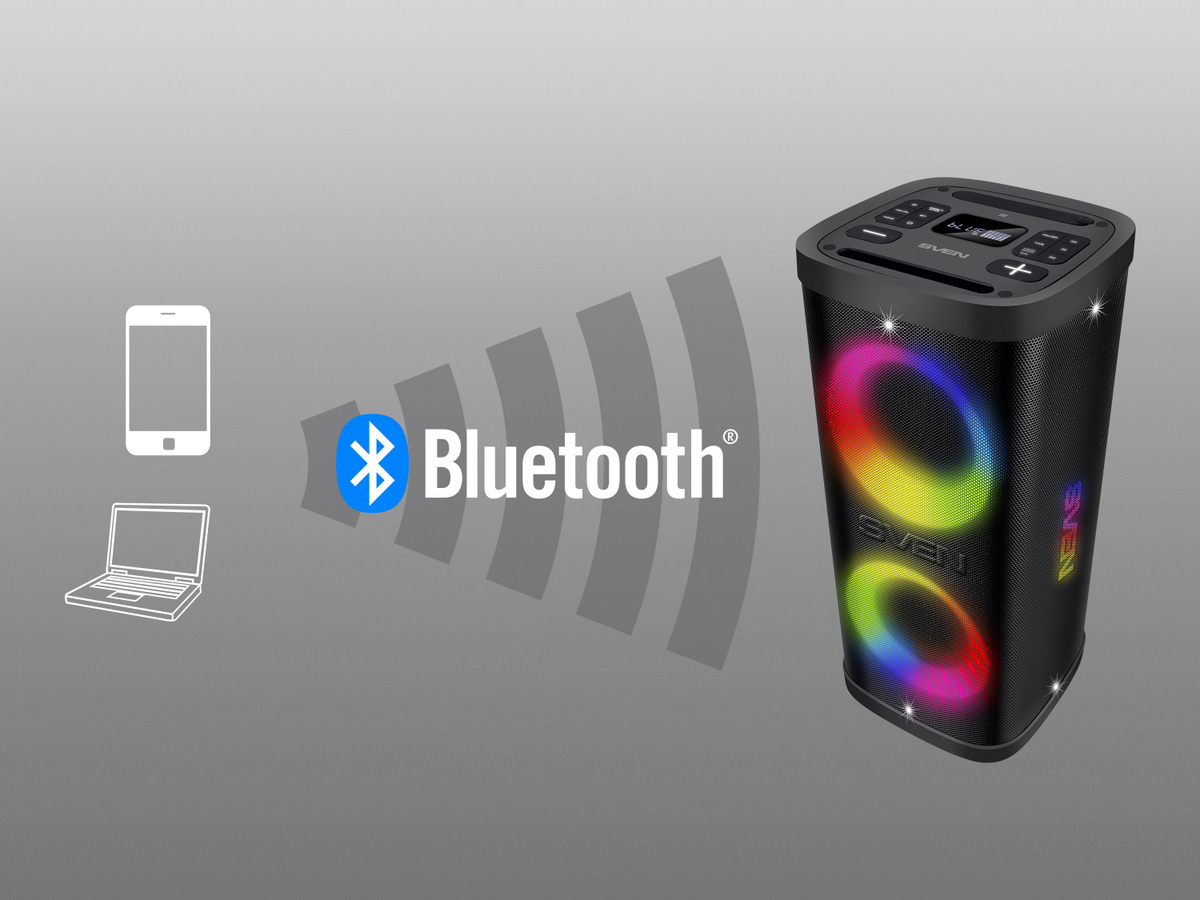 Беспроводная колонка Sven Портативная колонка PS-950 - купить по ...