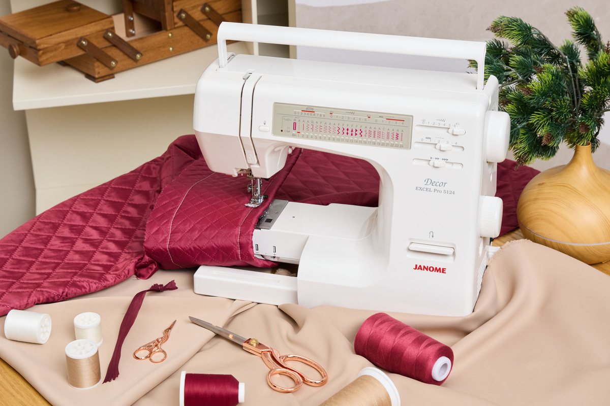 Швейная машина Janome Decor Excel 5124 - купить по низким ценам с ...
