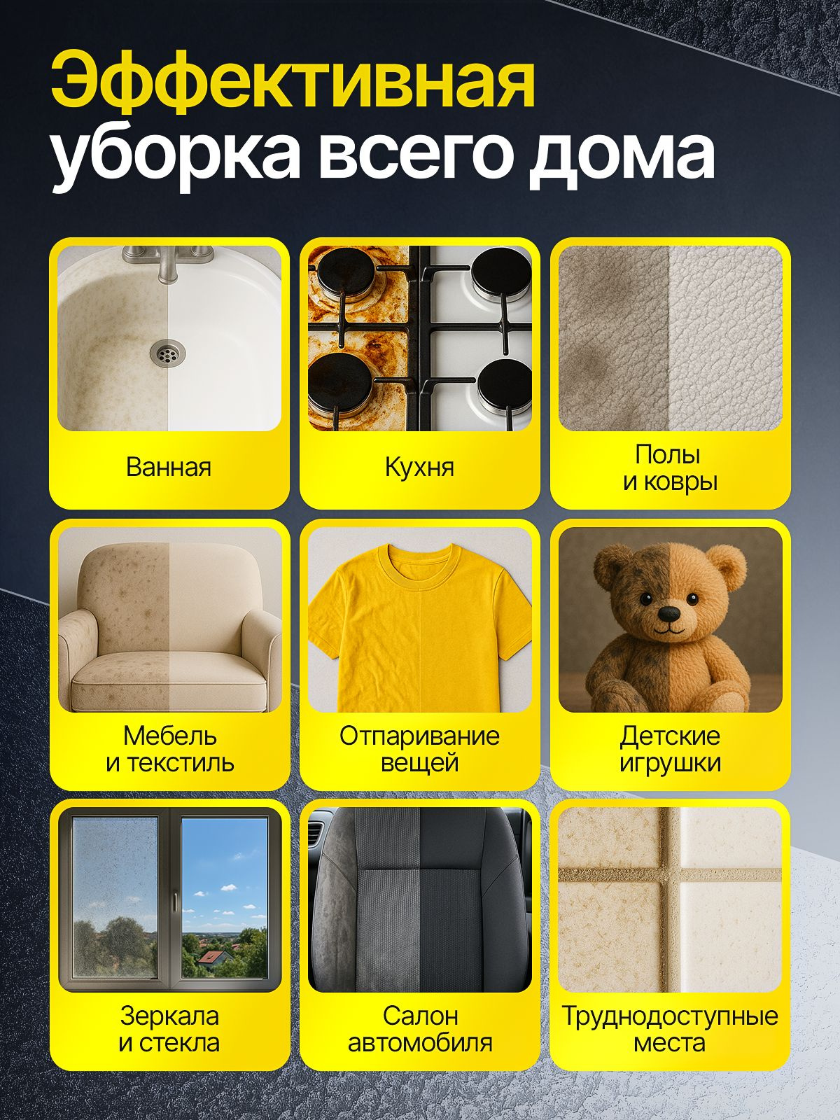 Пароочиститель для уборки дома, парогенератор