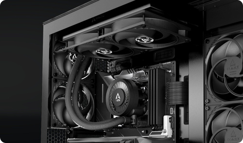 PC用ファン・クーラー ARCTIC Liquid Freezer III 280 Black Система водяного охлаждения Arctic Liquid Freezer III 280 купить