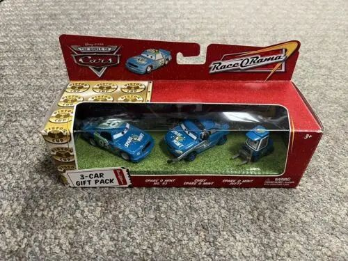 Disney Pixar Cars Race O Rama 3-Car Gift Pack Набор Из 3-х Литых