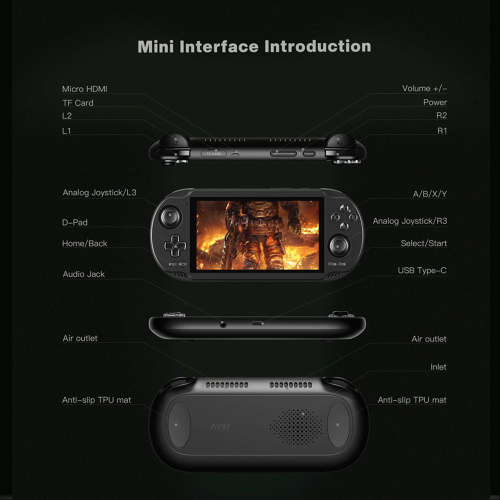 AYN Odin 2 Mini Pro Android Gaming Портативная игровая консоль