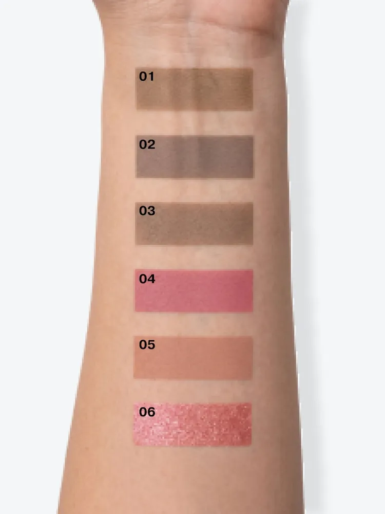 Контуринг-стик 3-в-1 Influence Beauty Universum, скульптор, тени, помада, тон 01 бледно-коричневый, коричневый, фото 5