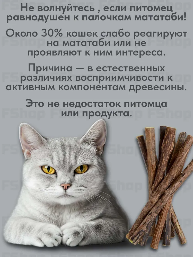 Палочки мататаби отборные для кошек, с кошачьей мятой, игрушка-лакомство для котят с витаминами, 20 шт, 20 шт, фото 5