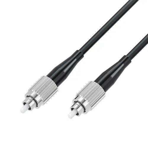 Оптический патч корд 30см GCR FC/UPC - FC/UPC одномодовый simplex шнур для интернета 3мм 9/125 LSZH,