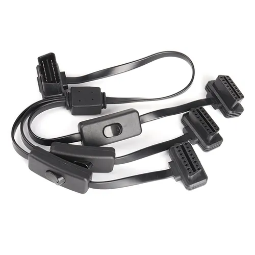 Удлинитель OBD2 1 На 3 С Y-Кабелем Switch Male Two Port