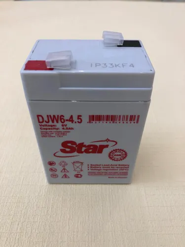 Аккумулятор Star 6 Вольт 4,5 Ah