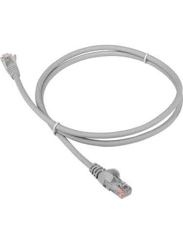 LANMASTER LAN-PC45/U5E-2.0-GY Кабель Патч-корд UTP вилка RJ-45-вилка RJ-45 кат.5е 2м серый LSZH