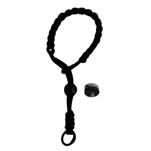 Ремешок на запястье для камеры POCKET 3, полиэстер, антипотеря, с винтом 1/4 дюйма, черный