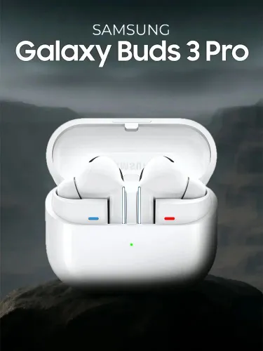 Наушники беспроводные с микрофоном, Bluetooth, USB Type-C, белый, зеркальный