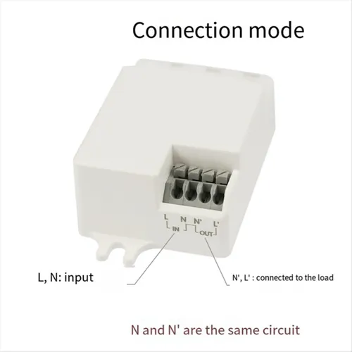 5.8GHz Мини микроволновый радар датчик движения переключатель AC85-265V