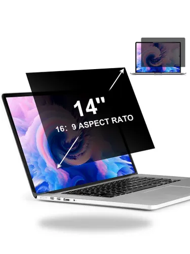 Защитная антибликовая пленка для ноутбука 14 дюймов (310x174 мм)