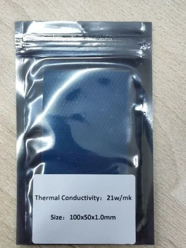 Термопрокладка 21w/mK 100*50*1 мм
