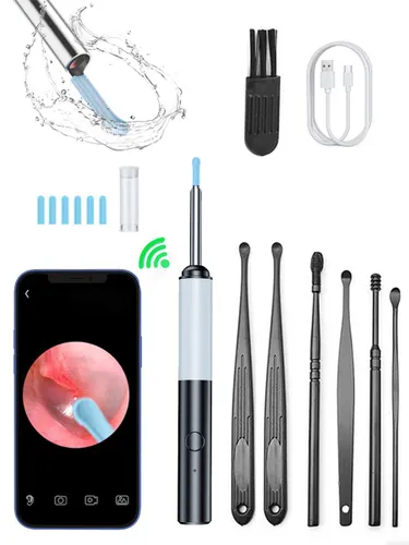 ddendoscope Ушные очки Умная ушная палочка с камерой 3,6 мм wifi Отоскоп с камерой для ушей ios и an