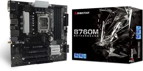 Материнская плата Biostar B760MXC Pro, LGA 1700, DDR5, mATX, Intel B760 (B760MXC PRO)