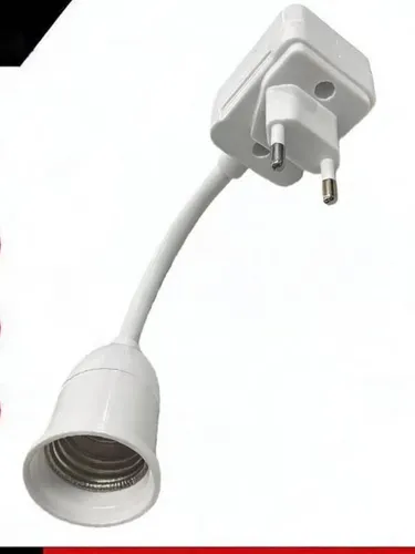 Патрон для лампы, Цоколь:E27, 200 Вт, Нет в комплекте, 1 шт.