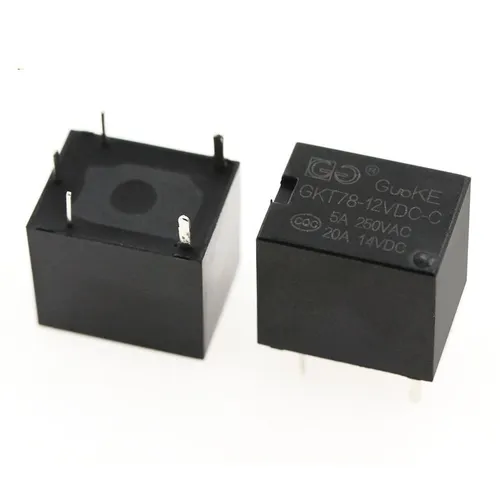 2pcs Реле GKT78-12VDC-C 5-контактный 20А переключающий тип