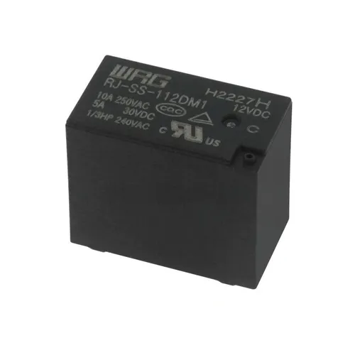 Реле RJ-SS-112DM1 с 4 контактами 10А