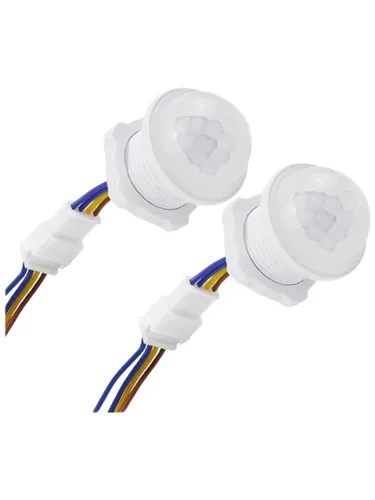 Датчик движения, 2 шт, выключатель света, 110220 В, ИКдатчик, интеллектуальное обнаружение, задержка